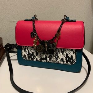 Betsey Johnson Charm Crossbody Satchel